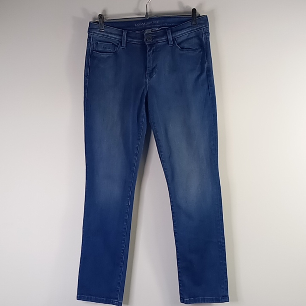 Banana Republic Skinny Ankled  Blue Jeans Size 28
